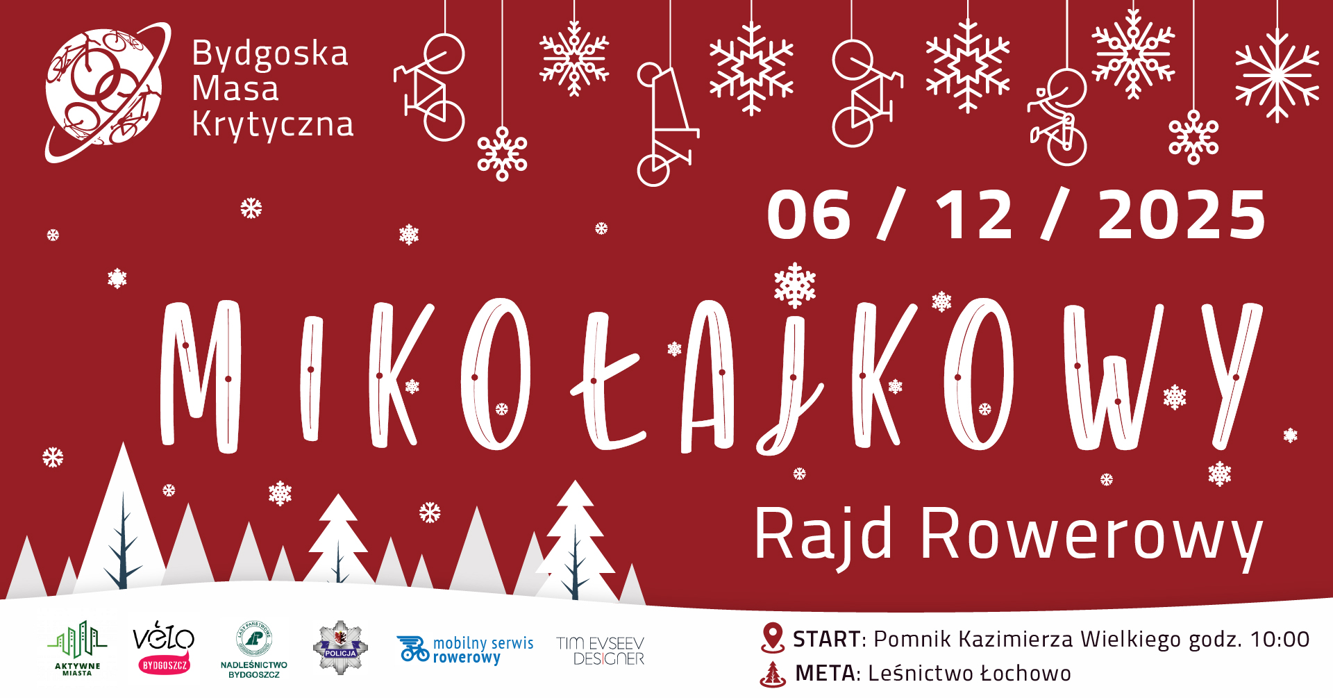 Mikołajkowy Rajd Rowerowy 2025